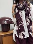 Laundry B Wicklow Scarf Deep Cherry /10 =